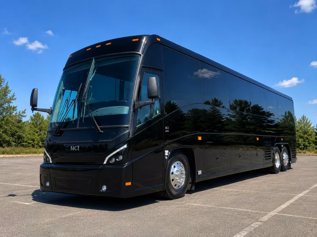 40 56 passenger charter bus