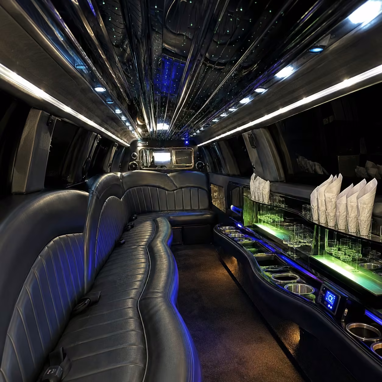 lincoln mkt limo inside