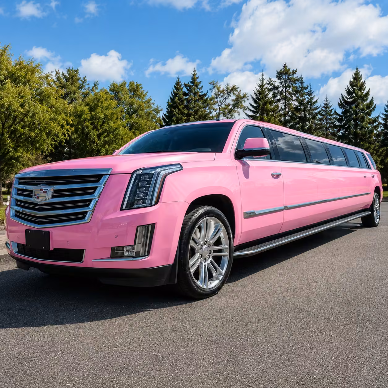 new york city limo exterior