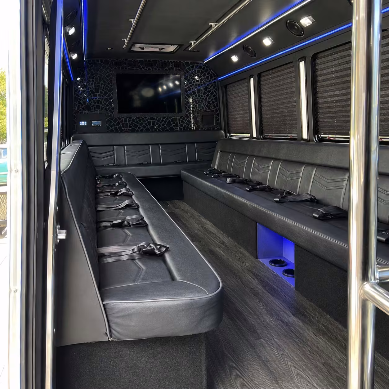 new york city party bus interior